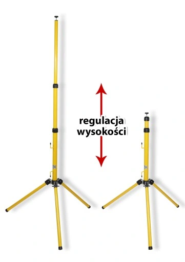 STATYW STOJAK POJEDYNCZY HALOGEN NAŚWIETLACZ LED