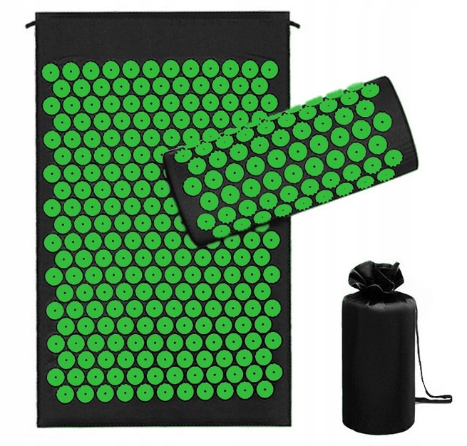 MATA ZDROWOTNA DO AKUPRESURY Z KOLCAMI + PODUSZKA