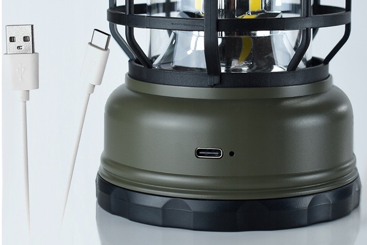 LAMPA LAMPKA LED TURYSTYCZNA AKUMULATOR KEMPINGOWA DO NAMIOTU ŁADOWANA USB