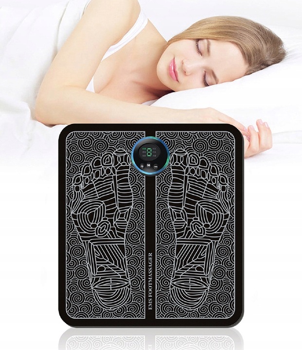 MASAŻER STÓP MATA EMS ELEKTROSTYMULATOR KRĄŻENIA