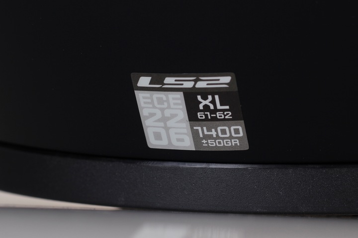 Kask integralny LS2 FF353 RAPID II SOLID MATT BLACK ECE 22.06