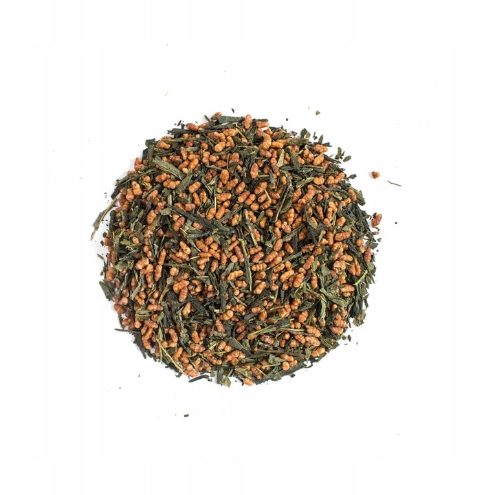 Moya Genmaicha organiczna japońska zielona herbata liściasta 100g