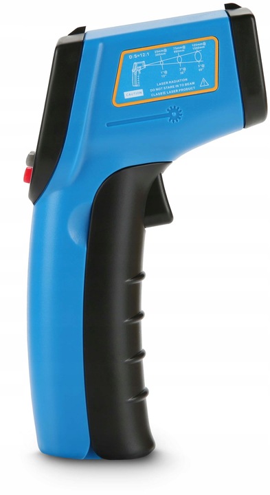 PIROMETR TERMOMETR LASEROWY BEZDOTYKOWY NA PODCZERWIEŃ EMISYJNOŚĆ -50+530°C