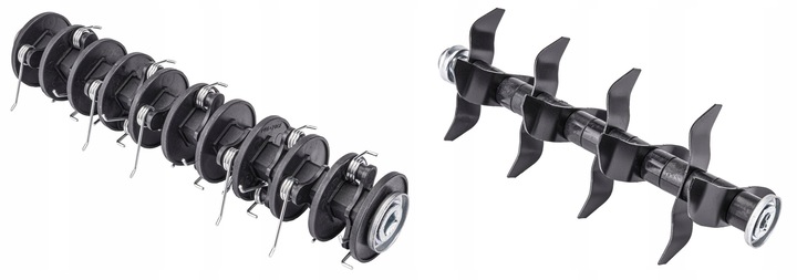 AERATOR WERTYKULATOR ELEKTRYCZNY Z KOSZEM 3w1 2400W AERACJA 32CM POWERMAT