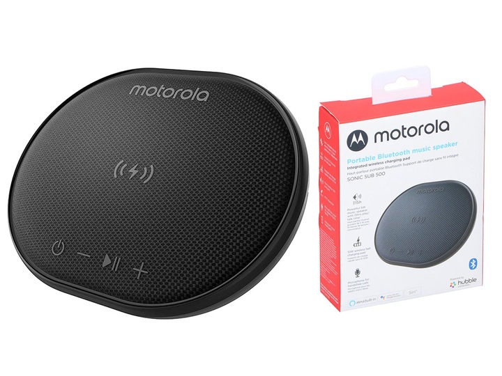 Głośnik BT Motorola Sub 500 z ładowarką indukcyjną