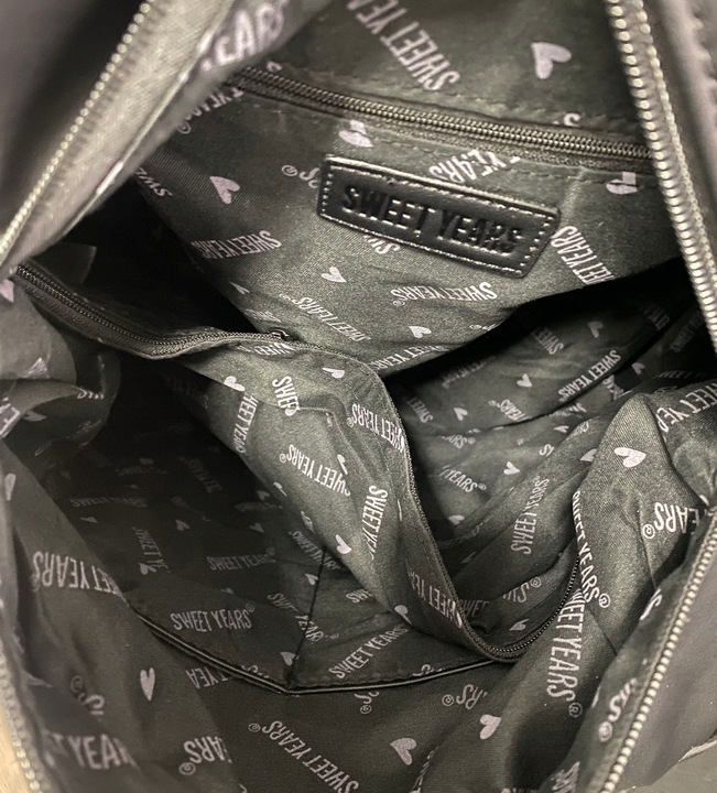 Torebka Damska Shopper worek modna duża lekka torba A4 na Ramię 6867 Czarna