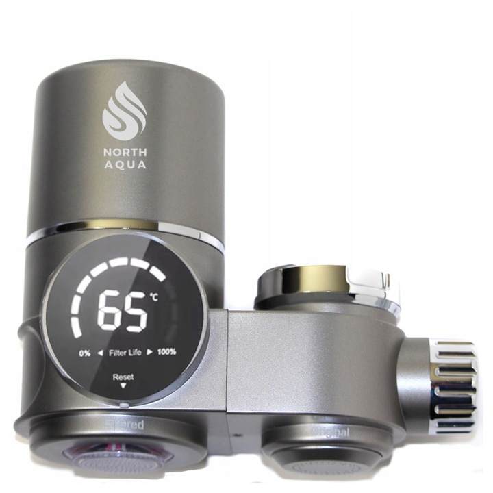 SYSTEM FILTRACJI WODY ELEKTRONICZNY KRAN OCZYSZCZACZ WODY FILTR WODY