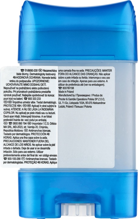 Gillette Eucalyptus 70 ml antyperspirant