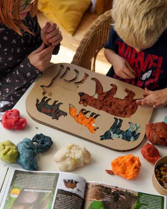 Sensokarton Panel Dzikie Zwierzęta