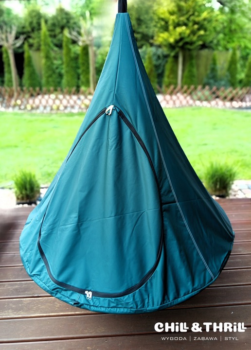 KOKON WISZĄCY NAMIOT HAMAK HUŚTAWKA GNIAZDO DO OGRODU POKOJU 150x140 INNY