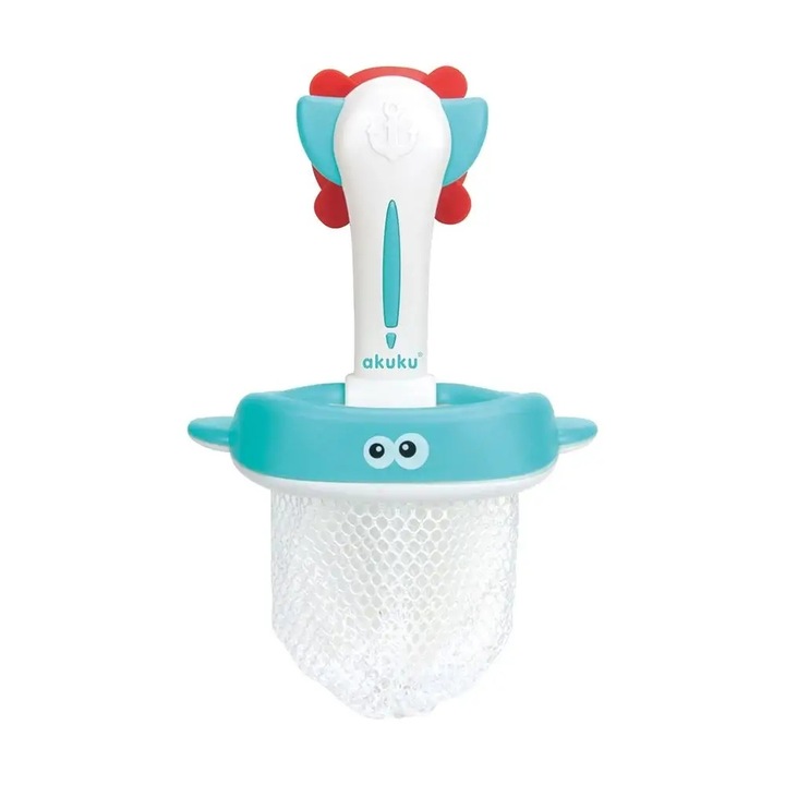 KOSZ DO KĄPIELI z zabawkami kąpielowymi AKUKU