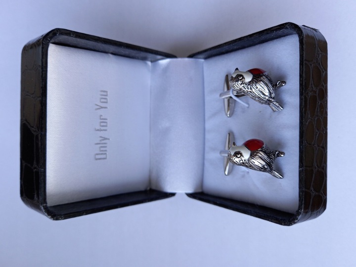 Spinki do mankiet koszuli Motor Motocykl Cross