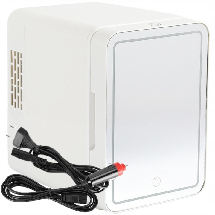 MINI LODÓWKA PRZENOŚNA TURYSTYCZNA GRZANIE CHŁODZENIE CICHA LED 4L