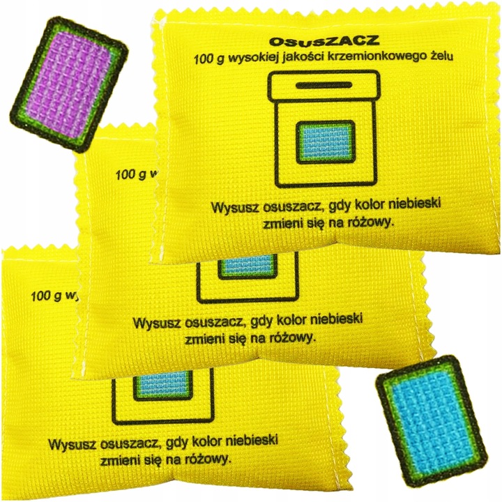 POCHŁANIACZ WILGOCI DUŻY OSUSZACZ samochodu auta 3 SZT