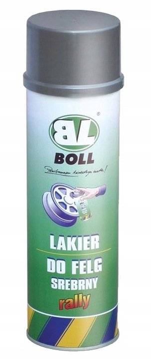BOLL LAKIER SPRAY DO FELG SREBRNY POŁYSK 500ML