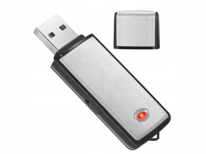 MINI DYKTAFON SZPIEGOWSKI PODSŁUCH PENDRIVE USB