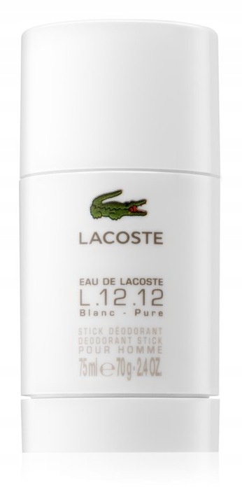 LACOSTE L.12.12 Blanc Deodorant Sztyft 75ml