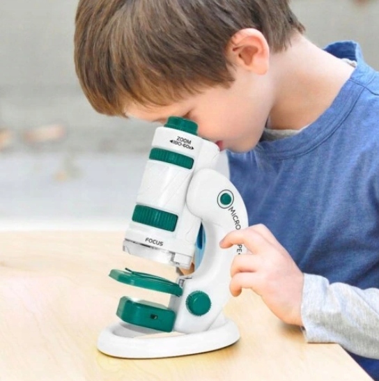 Mikroskop 60-180 DIGITAL Pro LED Zestaw Cyfrowy Edu Prezent dziecka Szkoła