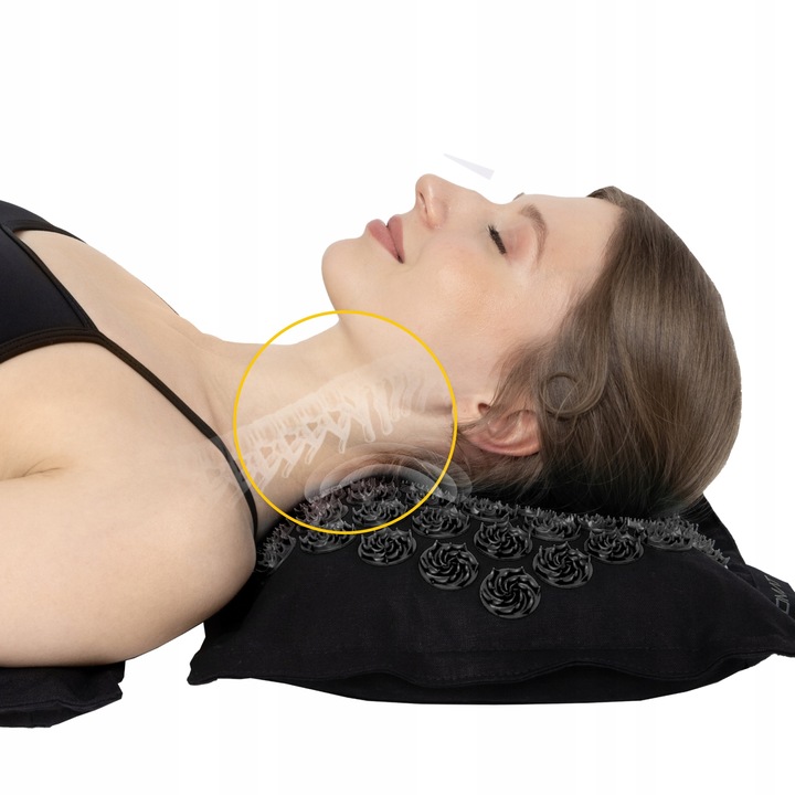 4FIZJO MATA DO AKUPRESURY Z KOLCAMI + PODUSZKA