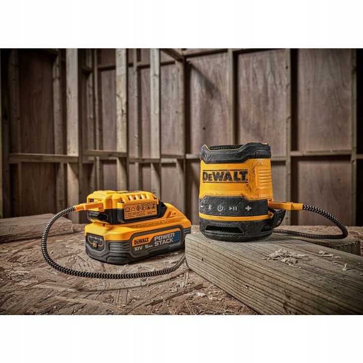 przenośny głośnik budowlany 5W, Bluetooth DeWALT [DCR009-XJ]
