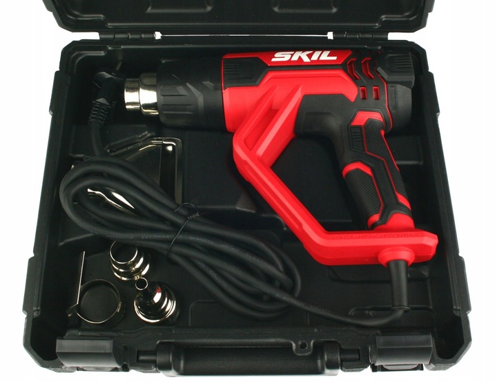 OPALARKA 2000W 8040 SKIL + WALIZKA + 4 DYSZE + LCD