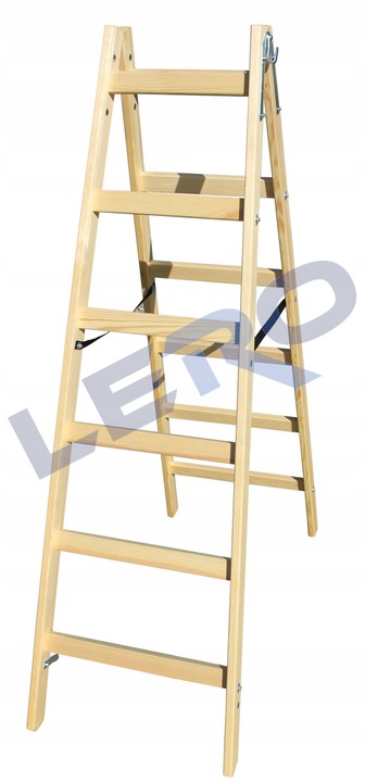Drabina Siedlewski 3,01 m drewno 1 x 12 do 150 kg