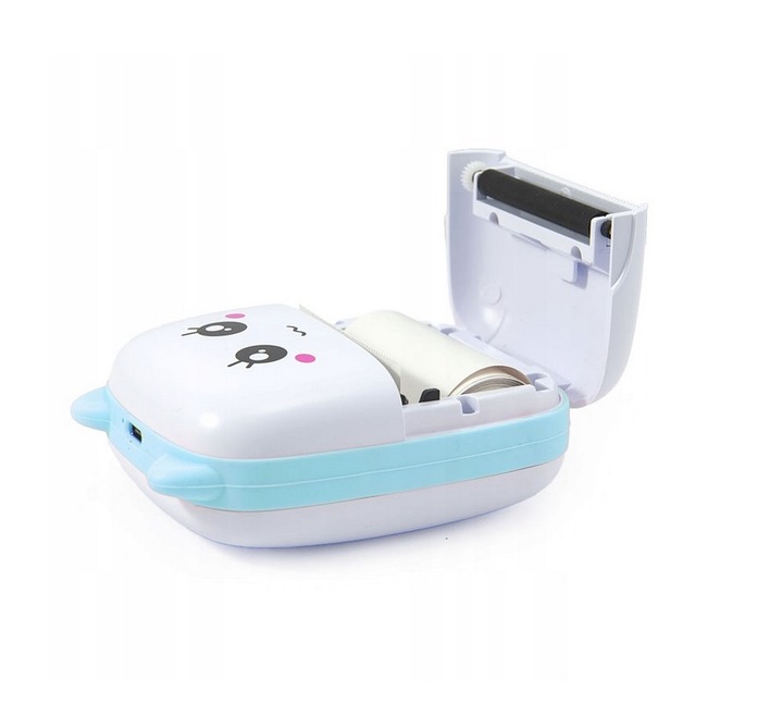 Smart band 6 Smartwatch Niebieski + Drukarka Termiczna Drukuś