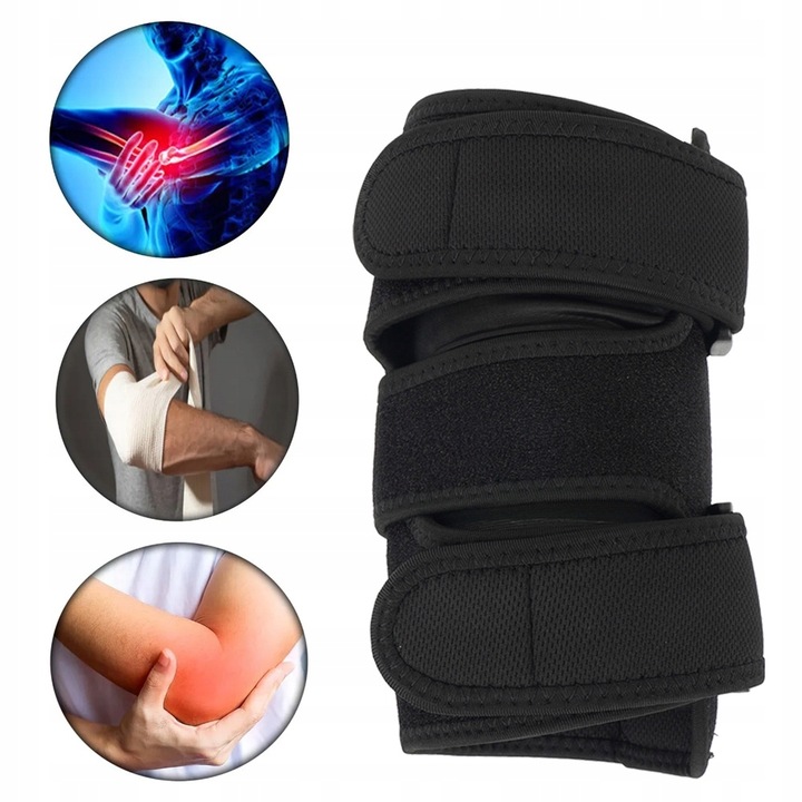 OCHRANIACZE ŁOKCI WSPARCIE ŁOKCIA ANTYPOŚLIZGOWA OPASKA UCISKOWA NA ŁOKIEĆ