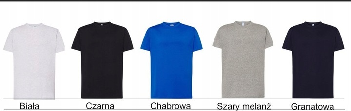 KOSZULKA Z WŁASNYM NADRUKIEM NAPIS LOGO TEKST 3XL