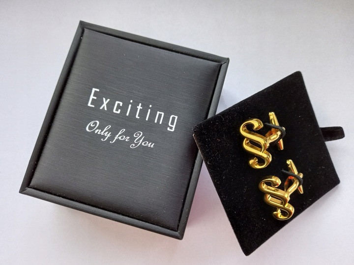 Srebrne spinki do mankietów Paragrafy dla Prawnika Sędziego Adwokata +Etui