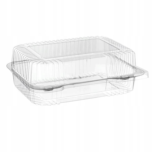 Pojemnik cukierniczy na ciasto - wieloporcjowy - 23,6 x 16,5 x 7 cm