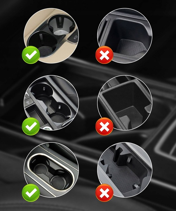 Uchwyt na Kubek do Samochodu Auta Telefon Napoje Butelki Kawę Puszkę Cup