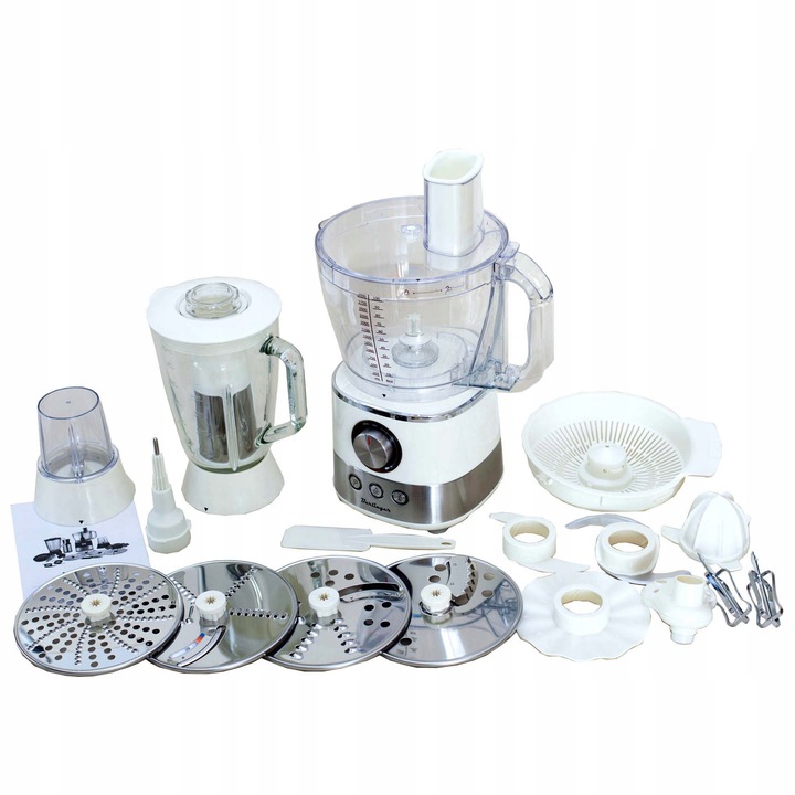 ROBOT KUCHENNY BERLINGER BLENDER MŁYNEK SZATKOWNICA TARKA MALAKSER MIKSER