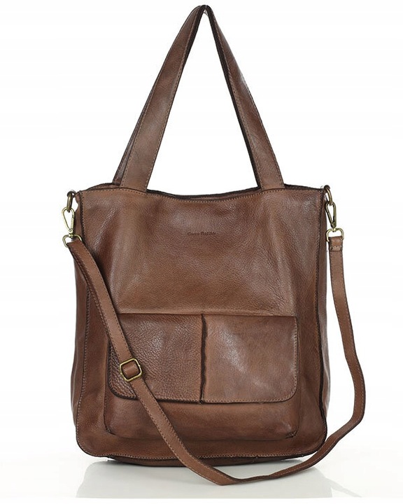 Torba SHOPPER SKÓRZANA torebka A4 MARCO MAZZINI