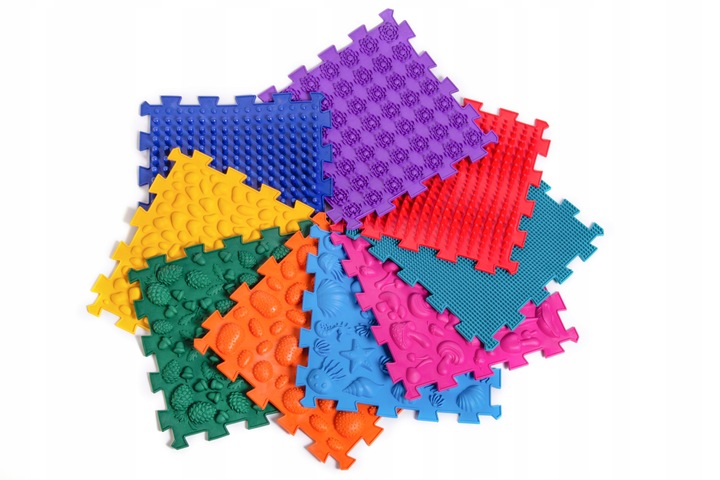 Mata ortopedyczna sensoryczna Ortek MIX 9 puzzle