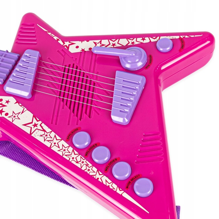 Gitara elektryczna karaoke mikrofon dla dzieci