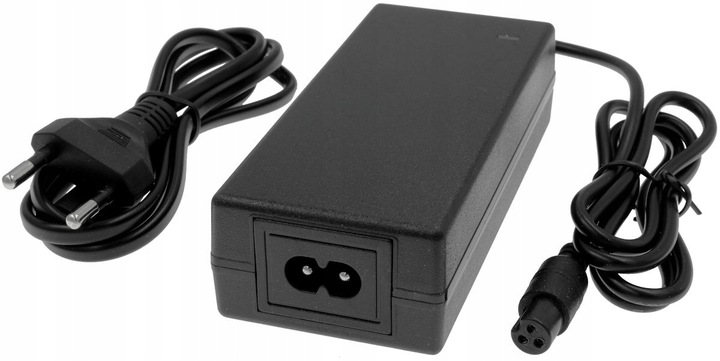 Ładowarka 36V 42V 2A 3 pin Zasilacz Hulajnoga wtyk 9mm