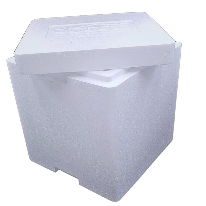 30x30x30cm / 11,5L Styrobox Mocne Pudełko styropianowe