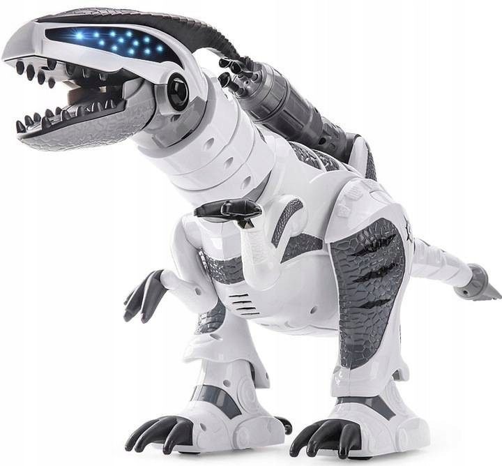 ROBOT T-REX DINOZAUR STEROWANY ZABAWKA DLA DZIECI NA PILOT Z PROGRAMOWANIEM