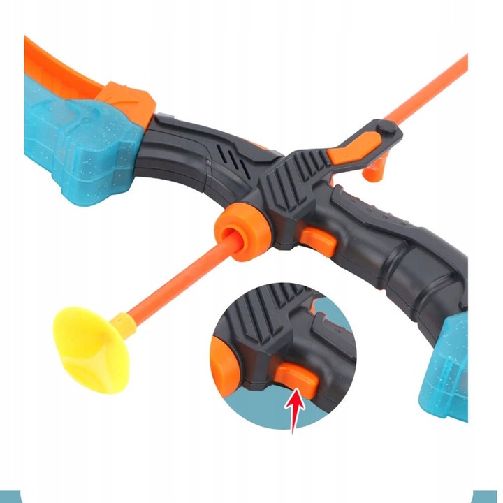 ZESTAW ŁUCZNIKA LED ŚWIECĄCY ŁUK Dla Dzieci STRZAŁY TARCZA Światła Dźwięki