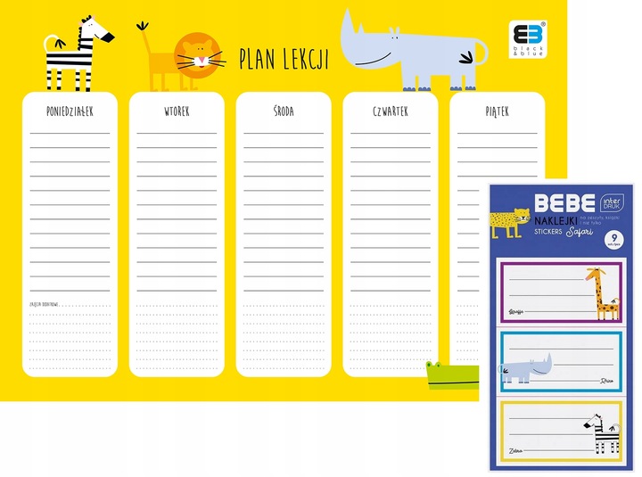 WYPRAWKA SZKOLNA 4-8 Z ZESZYTAMI XXL ZESTAW DO SZKOŁY 2024 INTERDRUK 29 EL.