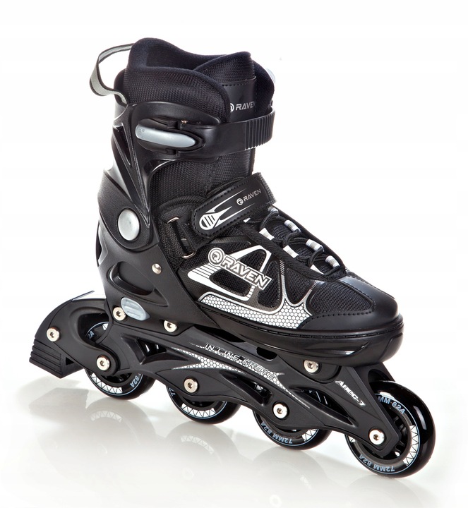 Rolki Regulowane RAVEN Spirit Black/White 37-40