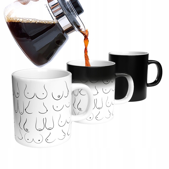 MAGICZNY KUBEK DLA CHŁOPAKA CYCKI CYCUSZKI BOOBS