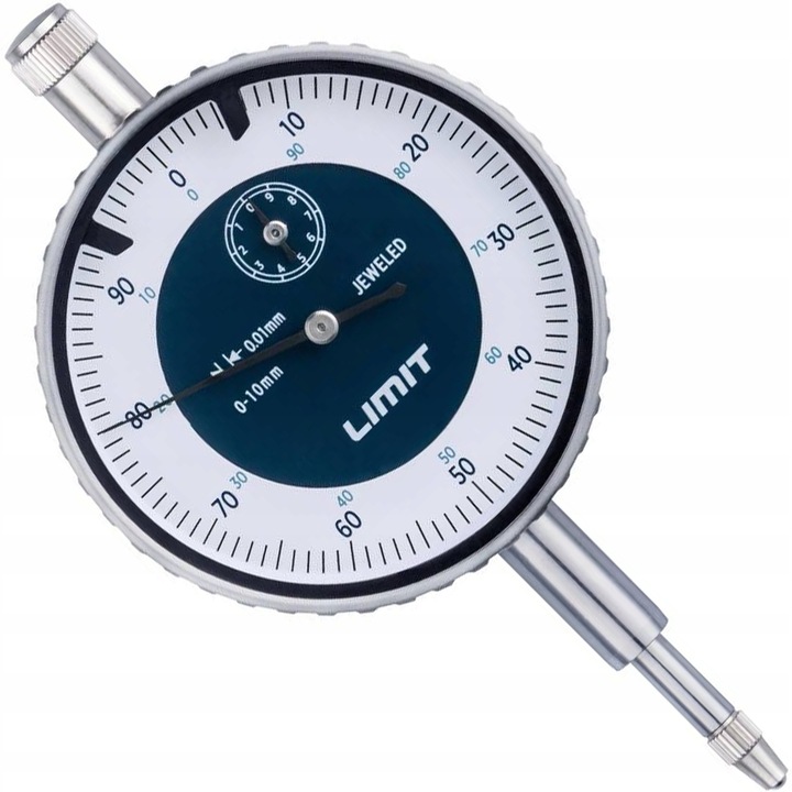 Czujnik zegarowy Limit 119081008 ze statywem magnetycznym