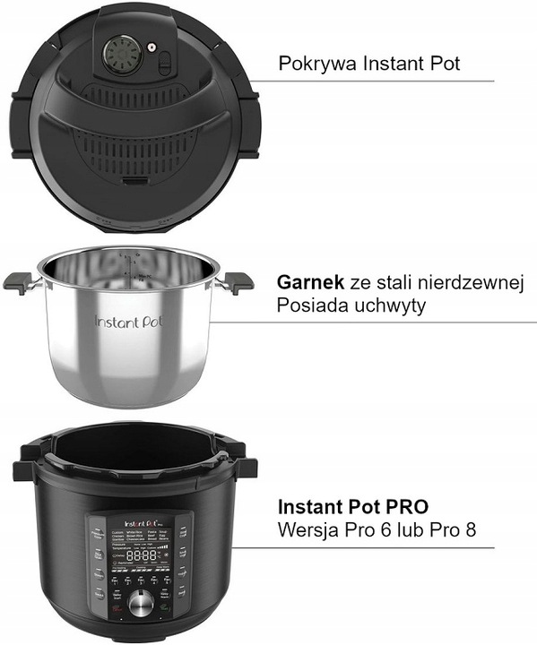 Instant Pot Pro 6 multicooker 10 w 1