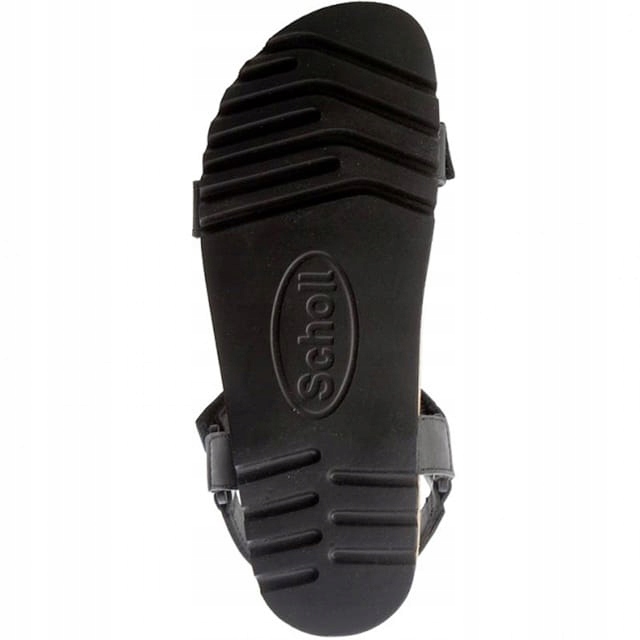 SCHOLL sandały, buty profilowane czarne HEAVEN