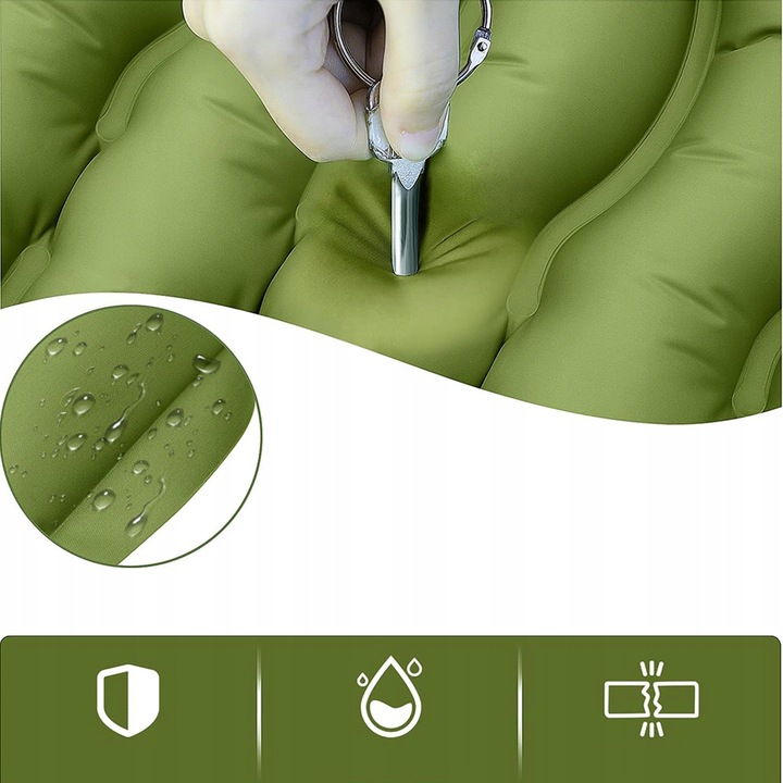 MATA KARIMATA MATERAC SAMOPOMPUJĄCY POMPKA PODUSZKA 195X68X10CM INFLACJA