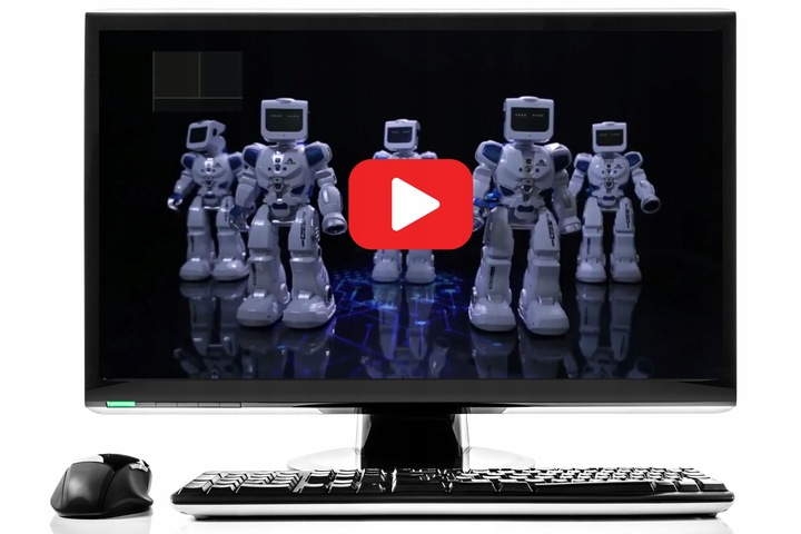 ROBOT INTERAKTYWNY INTELIGENTNY NA WODĘ PILOT DUŻY