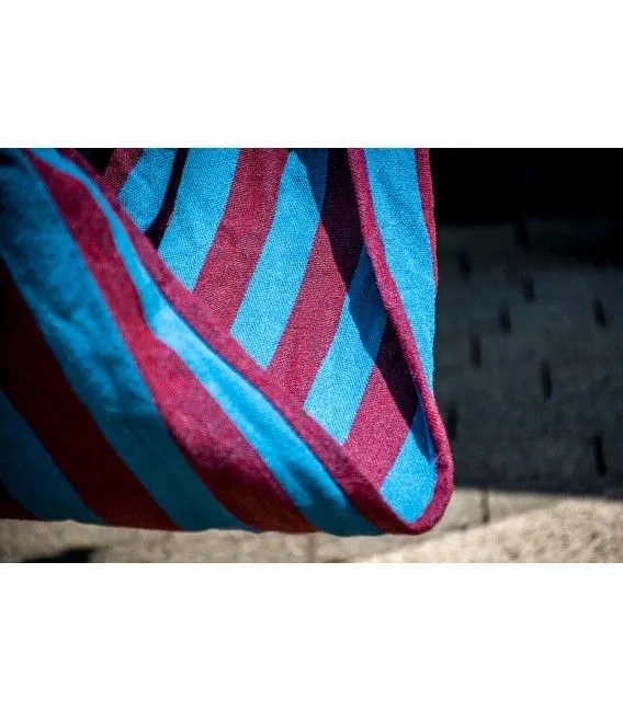 HAMAK KRZESŁO BRAZYLIJSKIE HUŚTAWKA BOHO FOTEL WISZĄCY OGRODOWY Z DRĄŻKIEM