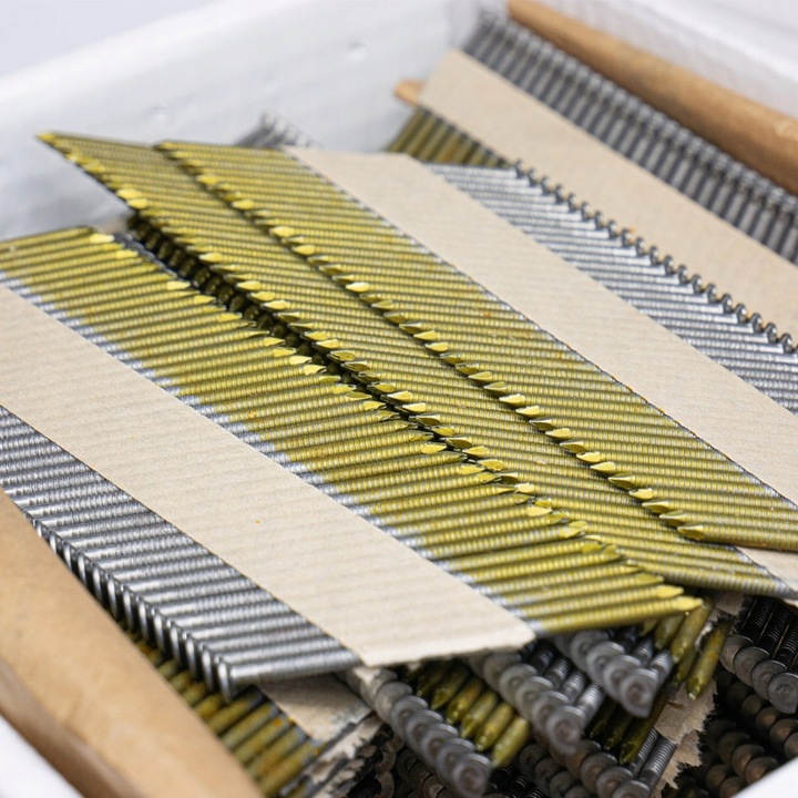 Gwoździe do gwoździarki 3,1x90 pierścieniowe 2tys.